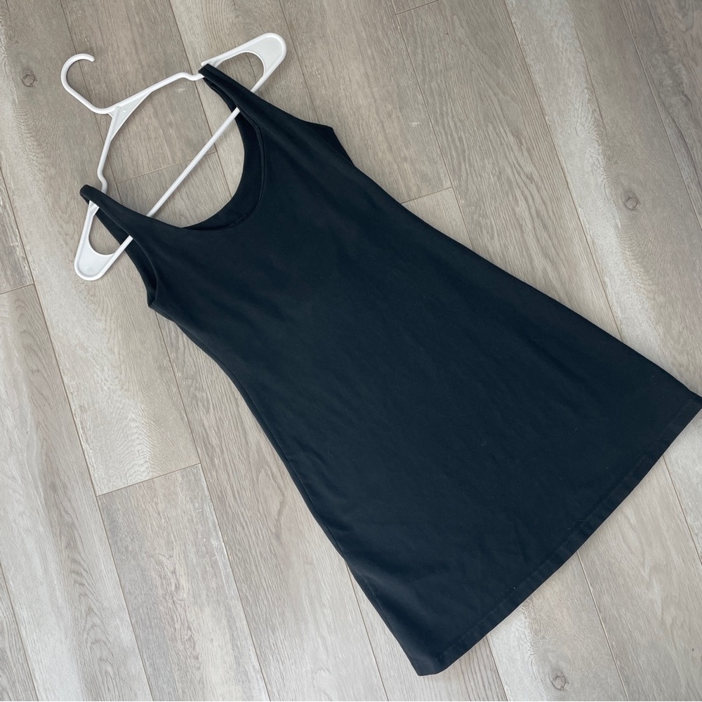 Brandy Melville Dress mini tank womens Black (one size) lined casual